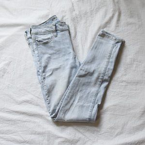 AEO Light Wash Super Stretch X Skinny Jeans